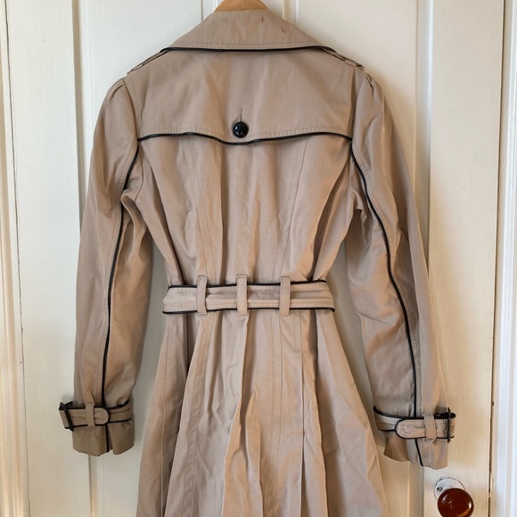 Express Fitted Trench Coat, Size S - Picture 2 of 11